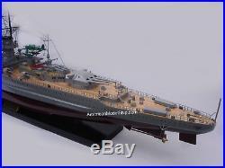 Graf Spee German Battleship Ship Model 39 Handcrafted Wooden Model