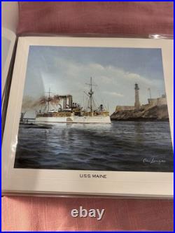 Great Fighting Ships of the 50 States Lundgren Military Marine Boat Prints
