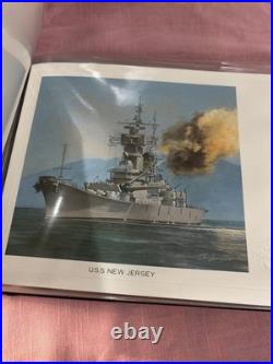 Great Fighting Ships of the 50 States Lundgren Military Marine Boat Prints