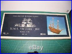 H. M. S. Victory by Corel in 198 Scale Wooden Ship Model