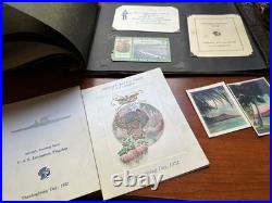 HISTORICAL 1934 USS LEXINGTON BATTLESHIP Augusta LEATHER LOG BOOK PHOTO ALBUM