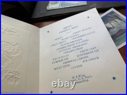 HISTORICAL 1934 USS LEXINGTON BATTLESHIP Augusta LEATHER LOG BOOK PHOTO ALBUM