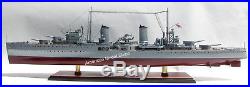HMAS Sydney II Cruiser Battleship Model 39 Handcrafted Wooden Warship Model