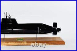 HMS Artful (S121) Submarine Model, Navy, 20, Scale Model, Mahogany, Astute Class
