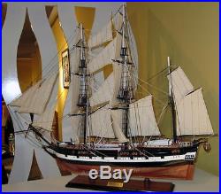 HMS Beagle Ship Model 37 by master craftsmen-Handmade Wooden Tall Ship Model