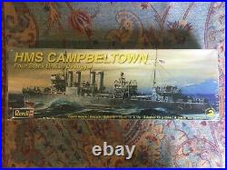HMS Campbeltown Four Stack British Destroyer Model by Revell 1240 Scale