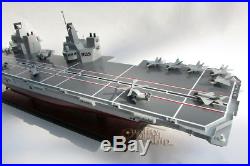 HMS Prince of Wales Aircraft Carrier (R09) Handcrafted War Ship Display Model