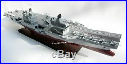 HMS Prince of Wales Aircraft Carrier (R09) Model 39 Handcrafted Wooden Model