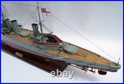 HMS Queen Mary Royal Navy BattleCruiser Model 39 Handcrafted Wooden Model NEW