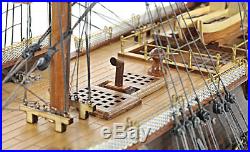 HMS Surprise Tall Ship Model 37 Master & Commander with Table Top Display Case