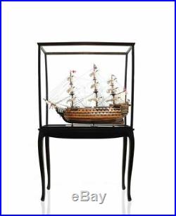 HMS VICTORY SHIP MODEL 37 With DISPLAY STAND Nelson's Flagship Collectible Gift