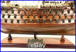 HMS Victory Admiral Nelson Flagship 30 Handmade Wooden Ship Model