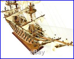 HMS Victory Admiral Nelson Flagship 30 Handmade Wooden Ship Model