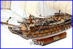 HMS Victory Admiral Nelson Flagship 44 Handmade Wooden Ship Model