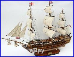 HMS Victory Admiral Nelson Flagship 44 Large Scale Handcrafted Wooden Model NEW