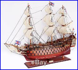 HMS Victory Admiral Nelson's Tall Ship 27 -Built Wooden Model New