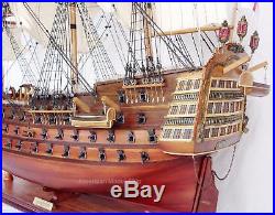 HMS Victory Admiral Nelson's Tall Ship 27 Handcrafted Wooden Ship Model NEW