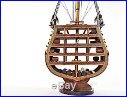 HMS Victory Cross Section Wooden Tall Ship Model 35" Lord Nelson's Flagship New