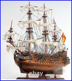 Hand Made Wooden Ship Model San Filipe Exclusive Edition Fully Assembled