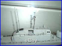 Handbuilt Model of the USS Defiance, Naval Gunboat