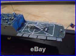 Handbuilt Model of the USS Kauffman a Guided Missle Frigate by Maritime Replicas