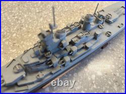 Handbuilt full hull wood model of the Missouri 1600 scale