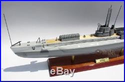 Handcrafted Italian Submarine Scirè (1938) Ready Display Ship Model NEW