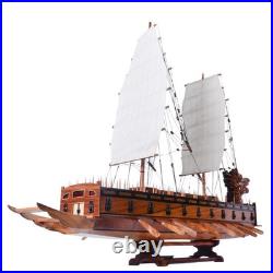 Handcrafted Korean Turtle Ship Legendary Geobukseon Wooden Warship Model