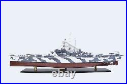 Handcrafted USS Alabama BB-60 model