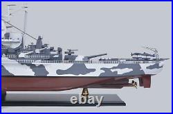 Handcrafted USS Alabama BB-60 model