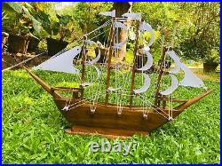 Handcrafted Wooden HMS Victory Ship Model Scale Viking Historical Vessel