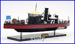 Handmade Ship Model USS Monitor Fully Assembled