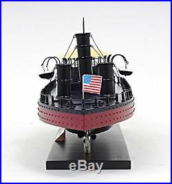 Handmade Ship Model USS Monitor Fully Assembled