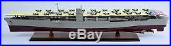 Hasegawa Japanese Navy Aircraft Carrier Akagi 40 Wooden Warship Model