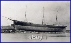 Henry B. Hyde 1884 Bath Boat Shipbuilders Bath Maine Signed 32 Half Hull Model
