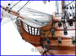 Historical Battle Ship Model Of H. M. S. Victory, Adm. Horatio Nelson's Flagship