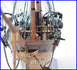 Historical Museum-Quality CSS Alabama Sail Wooden Ship Model 31 FULLY ASSEMBLED