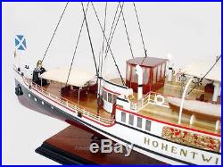 Hohentwiel Paddle Steamer 29 Display Model Wooden Model Tall Ship NEW
