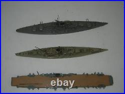 Identification Ship ID Model Lot of 8 Plastic Ship Battleship Carriers