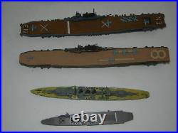 Identification Ship ID Model Lot of 8 Plastic Ship Battleship Carriers