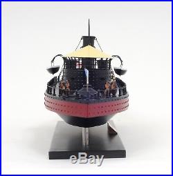 Incredibly Detailed USS MONITOR Model With Metal Exquisite Details