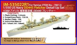 Infini Model 1/350 USS Fletcher DD-445 Detail Up Set IM53522