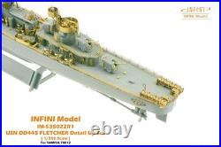 Infini Model 1/350 USS Fletcher DD-445 Detail Up Set IM53522