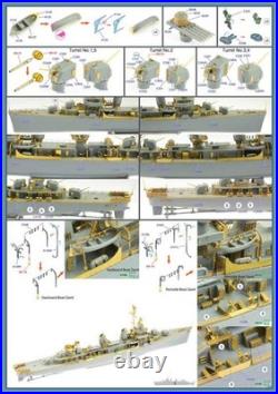 Infini Model 1/350 USS Fletcher DD-445 Detail Up Set IM53522