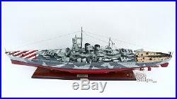 Italian battleship Roma 1940 Handcrafted War Ship Display Model 39 NEW