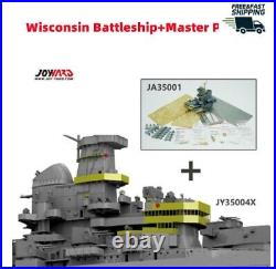 JOYYARD 1/350 US Navy BB-64 Wisconsin Battleship & BB-63 Missouri Master Package
