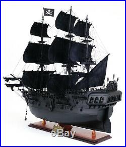 Jack Sparrow's Black Pearl Wood SHIP MODEL 28 Pirates of the Caribbean Display