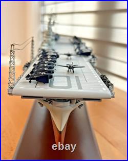 James Condit Signed Franklin Mint USS Yorktown 1/350 Scale Signature Series Auto