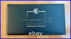 James Condit Signed Franklin Mint USS Yorktown 1/350 Scale Signature Series Auto