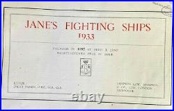 Jane's Fighting Ships Book 1933 Sampson, Low, Marston & Co London